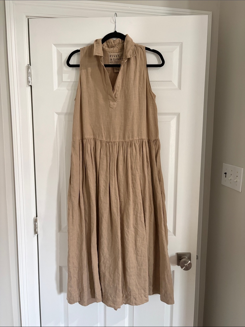 Frank & Eileen Daphne Linen Popover Dress